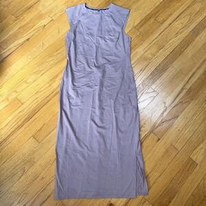 Public Rec Go To Dress M Sleeveless Midi Tencel Blend Pima Cotton‎ Athleisure